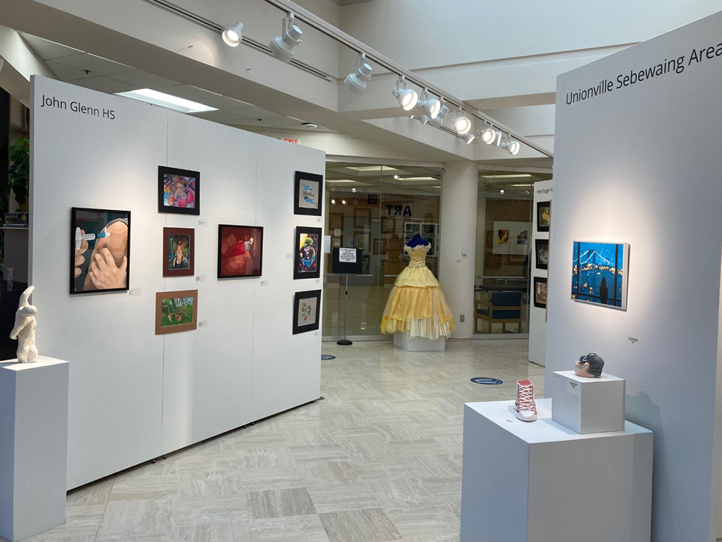 John Glenn, Heritage, USA student work